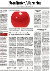 Frankfurter Allgemeine Zeitung vom Donnerstag, 16. August 2012