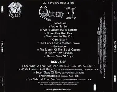 Queen - Queen II (1974) [2CD, 40th Anniversary Edition] Re-up