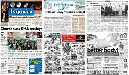 Philippine Daily Inquirer – June 17, 2011