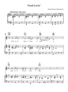 Good Lovin' (Makes It Right) - TAMMY WYNETTE and BILLY SHERRILL (Piano-Vocal-Guitar (Piano Accompaniment))