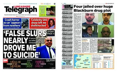 Lancashire Telegraph (Blackburn, Darwen, Hyndburn, Ribble Valley) – February 13, 2020