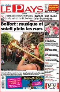 Le Pays + cahier Sports - Lundi 24 mai 2010