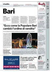 la Repubblica Bari - 24 Gennaio 2018