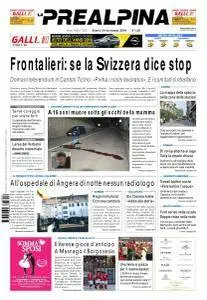 La Prealpina - 24 Settembre 2016