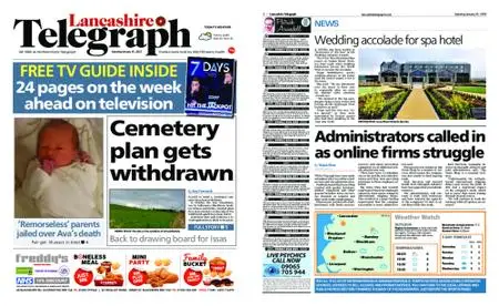 Lancashire Telegraph (Burnley, Pendle, Rossendale) – January 15, 2022