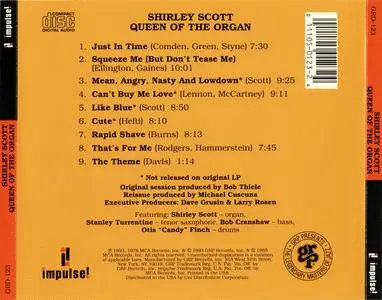 Shirley Scott - Queen of the Organ (1964) {Impulse! GRD-123 rel 1993}