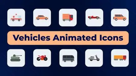 Vehicles Animated Icons 51872926