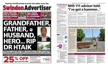 Swindon Advertiser – May 15, 2020