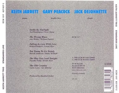 Keith Jarrett Trio - Standards Live (1986) {ECM 1317} [Re-Up]