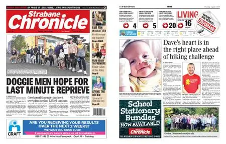 Strabane Chronicle – August 15, 2019