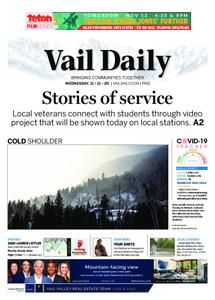 Vail Daily – November 11, 2020