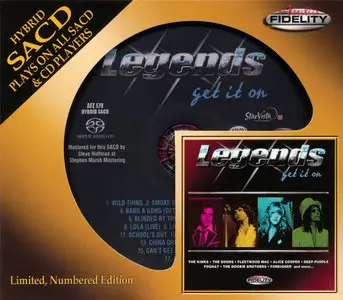 Various Artists - Legends: Get It On (2014) [Audio Fidelity SACD AFZ 179]