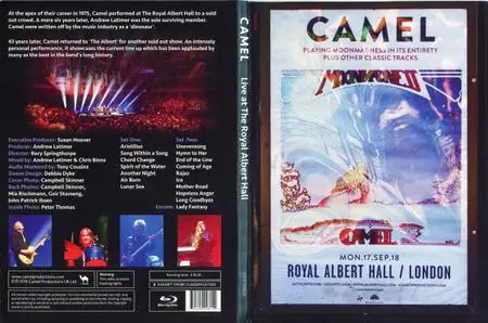Camel - Live at The Royal Albert Hall (2019) [Blu-ray 1080i & DVD-9]