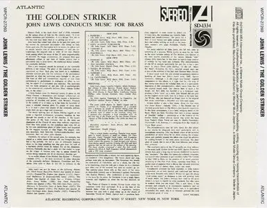 John Lewis - The Golden Striker (1960) {2013 Japan Jazz Best Collection 1000 Series WPCR-27260}