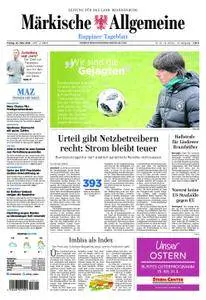 Märkische Allgemeine Ruppiner Tageblatt - 23. März 2018