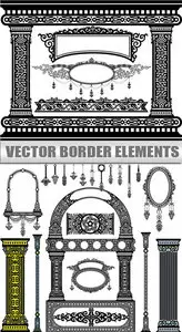 Vector border elements 2