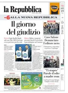 la Repubblica – 08 maggio 2019