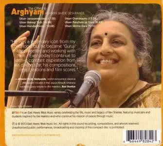 Ashwini Bhide Deshpande - UTSAV! Celebrating Ravi Shankar: Arghyam (2013) {East Meets West} **[RE-UP]**