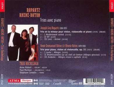Trio Hochelaga - Ropartz, Rhene Baton: Trios avec Piano (2007)