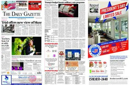 The Daily Gazette – February 13, 2018