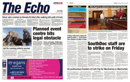 Evening Echo – February 18, 2020