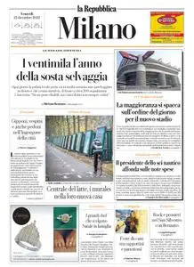 la Repubblica Milano - 23 Dicembre 2022
