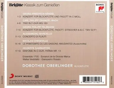 Dorothee Oberlinger - Brigitte: Klassik zum Geniessen (2017)