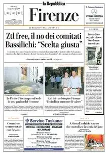 la Repubblica Firenze - 8 Agosto 2020