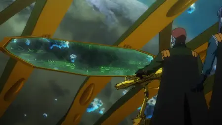 Star Blazers Space Battleship Yamato 3199 EP10 The Fierce Attack of the Deusura-III The Terrible Operation Asteroid