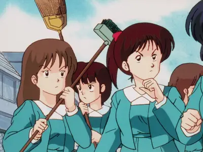 Ranma ½ (1989 S02E16 Assault on the Girls Locker Room BBT RMX