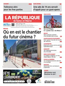 La République de Seine-et-Marne - 23 Juin 2025