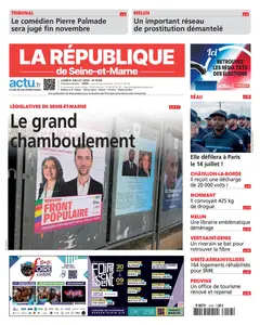 La République de Seine-et-Marne - 8 Juillet 2024