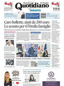 Quotidiano di Puglia Taranto - 2 Marzo 2025