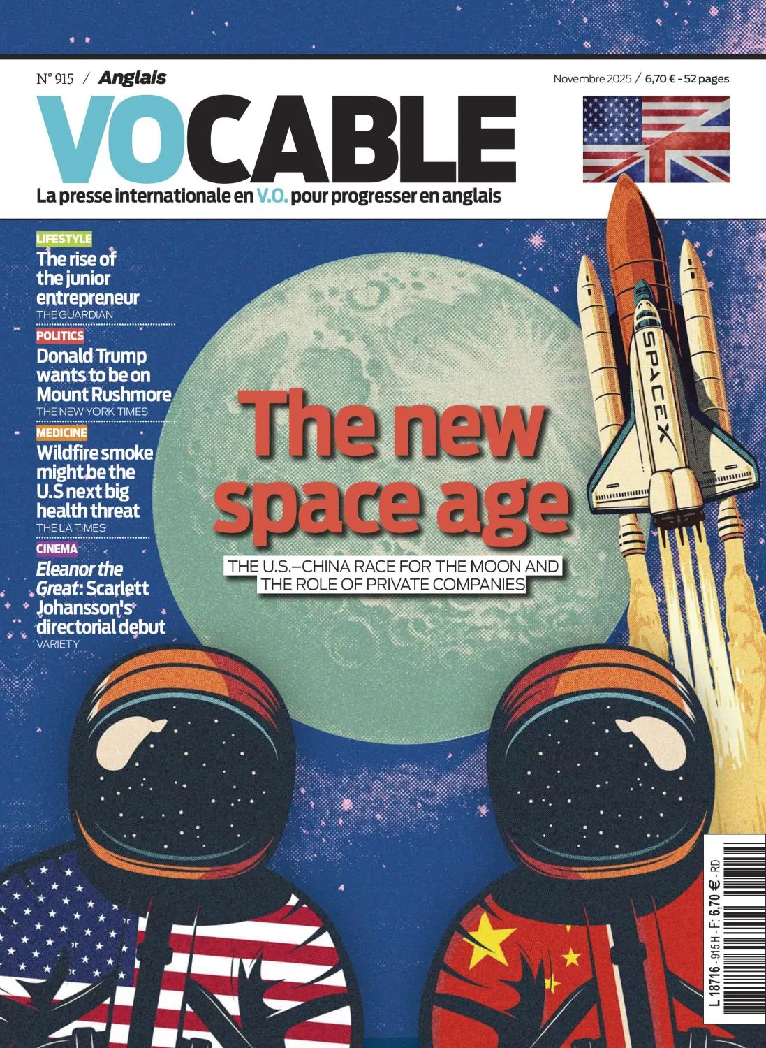 Vocable Anglais N.915 - Novembre 2025