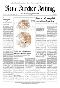 Neue Zürcher Zeitung International - 3 Oktober 2024