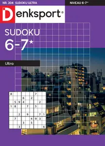 Denksport Sudoku 6-7 ultra - 15 Mei 2025