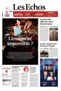 Les Echos du Vendredi 5 Juillet 2024