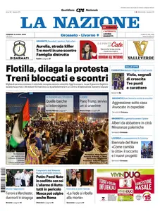 La Nazione Grosseto Livorno - 3 Ottobre 2025