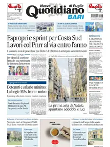 Quotidiano di Puglia Bari - 23 Novembre 2024