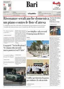 la Repubblica Bari - 5 Luglio 2025