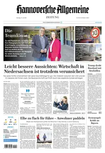 Hannoversche Allgemeine Zeitung - 15 Juli 2025