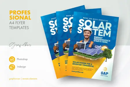 Solar Energy Flyer Templates LXNVVD4