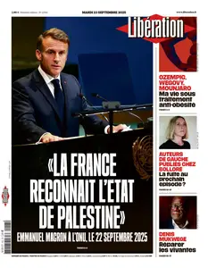 Libération - 23 Septembre 2025