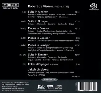 Jakob Lindberg - Robert de Visée: Theorbo Solos (2024)