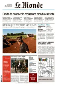 Le Monde du Jeudi 31 Juillet 2025