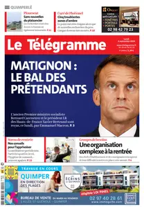 Le Télégramme Quimperlé - 2 Septembre 2024
