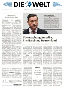 Die Welt - 15 Oktober 2025