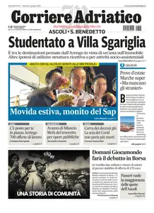 Corriere Adriatico Ascoli - 5 Giugno 2025