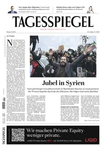 Der Tagesspiegel - 09 Dezember 2024