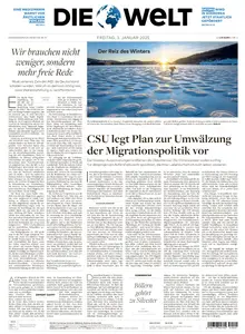 Die Welt - 3 Januar 2025